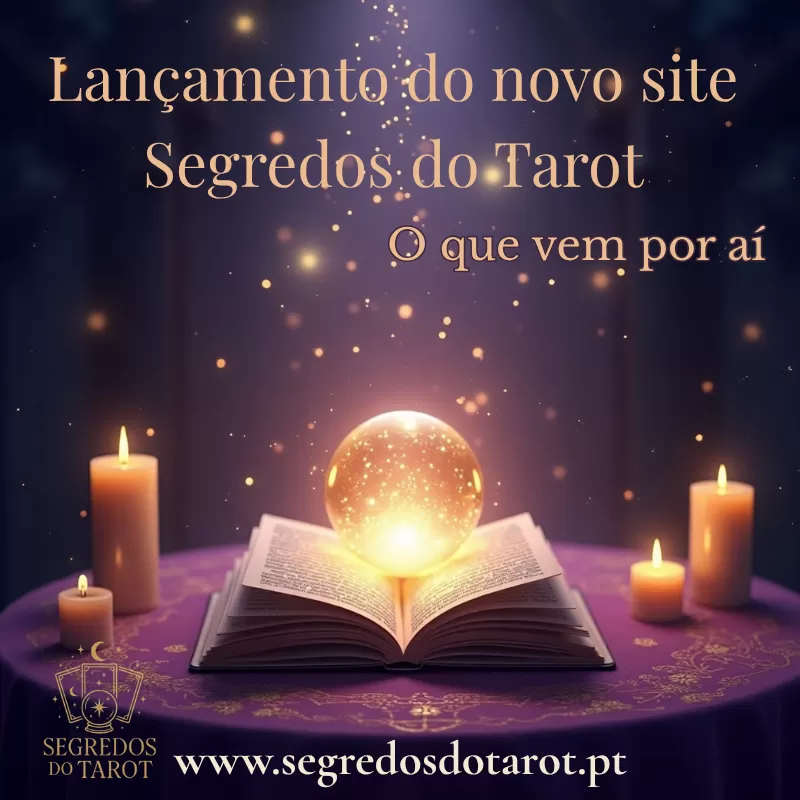 Lançamento do novo site Segredos do Tarot